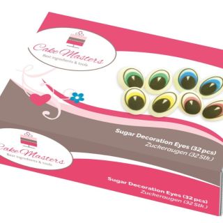 👀 Zábava v kuchyni může začít! Barevné cukrové oči Cake-Masters promění každý dort, muffin nebo sušenku v roztomilou...